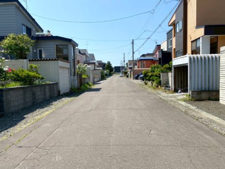 売土地（江別市文京台東町）