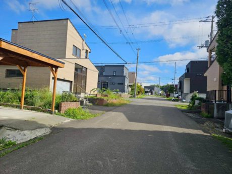 売土地（江別市文京台南町）