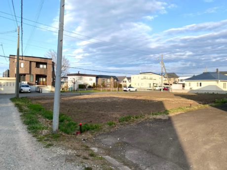 売土地（江別市元江別本町12-8）