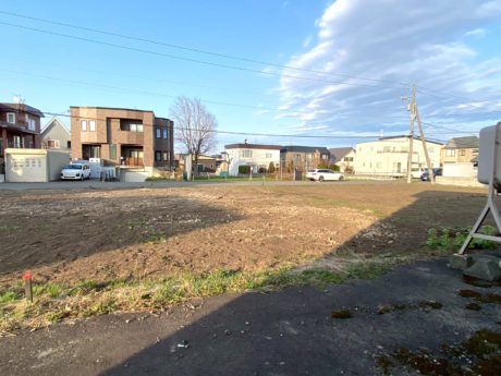 売土地（江別市元江別本町12-8）