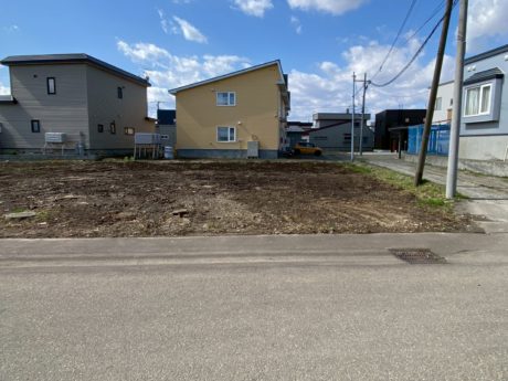 売土地（江別市元江別本町12-8）
