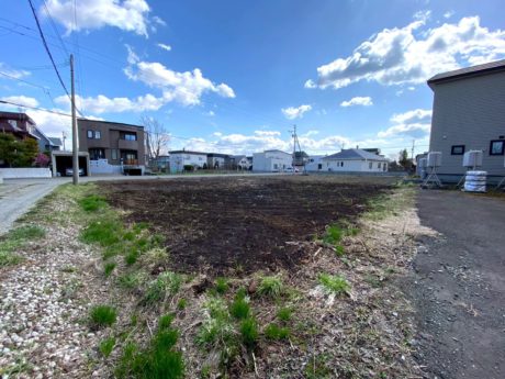売土地（江別市元江別本町12-8）